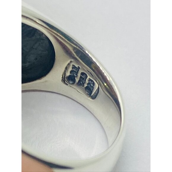 David Yurman Albion Citrine 18K Silver Diamond Ring - Picture 15 of 16